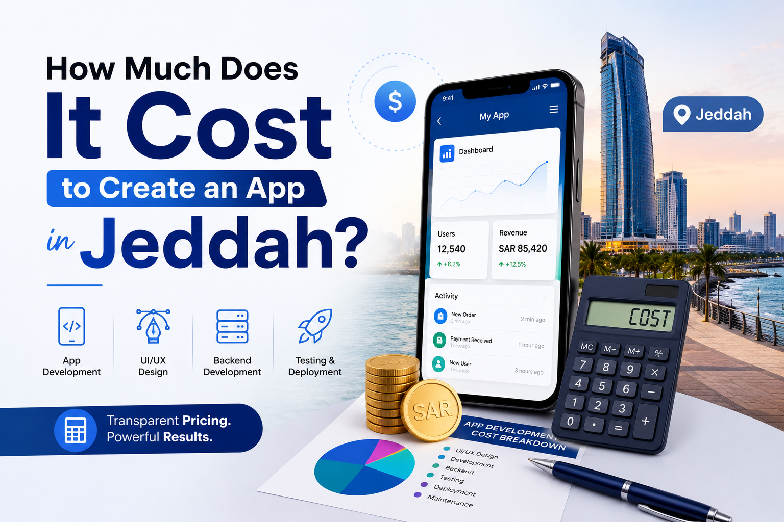app development cost in Jeddah