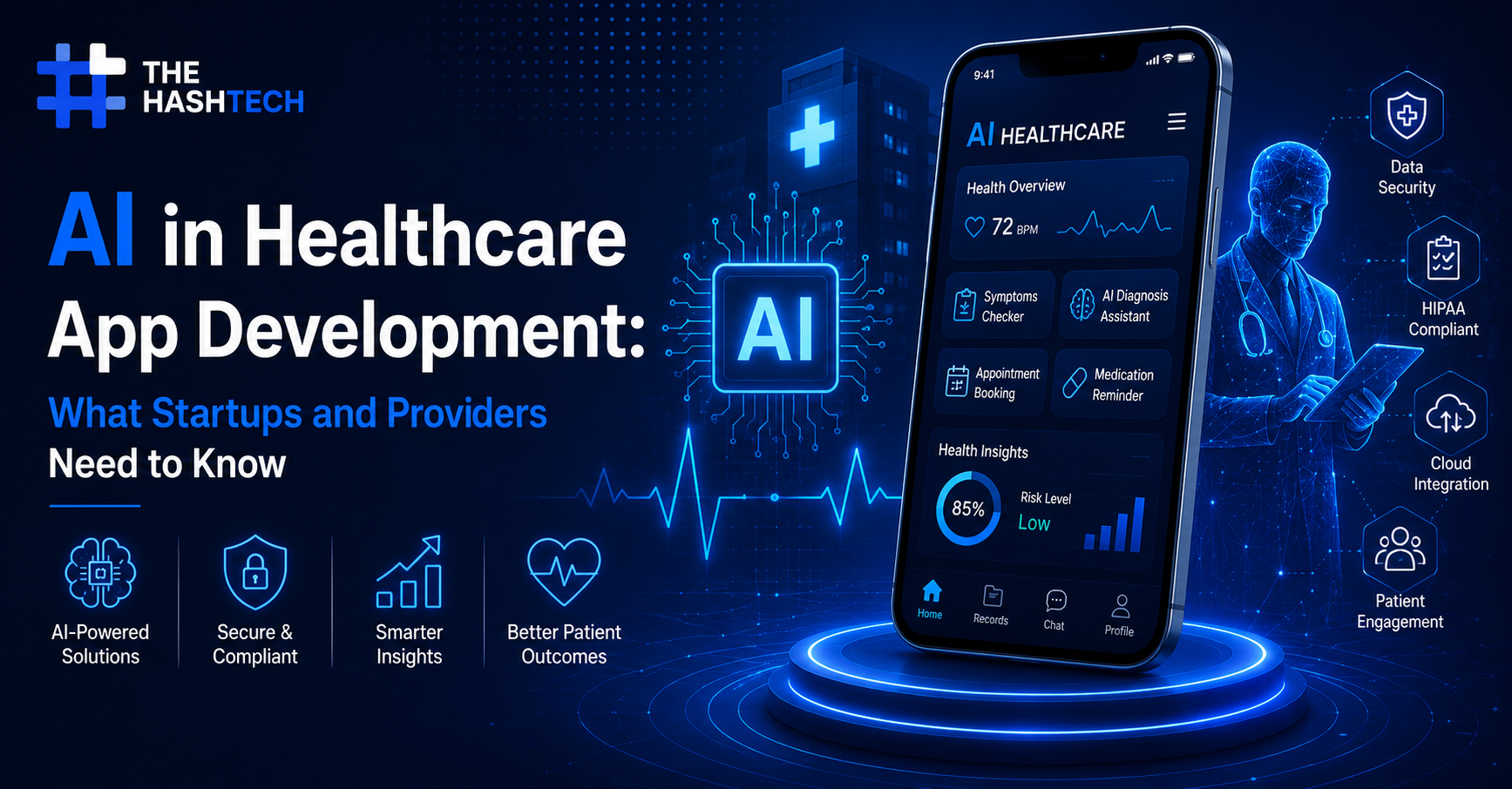 AI in Healthcare App Development: What Startups and Providers Need to Know
