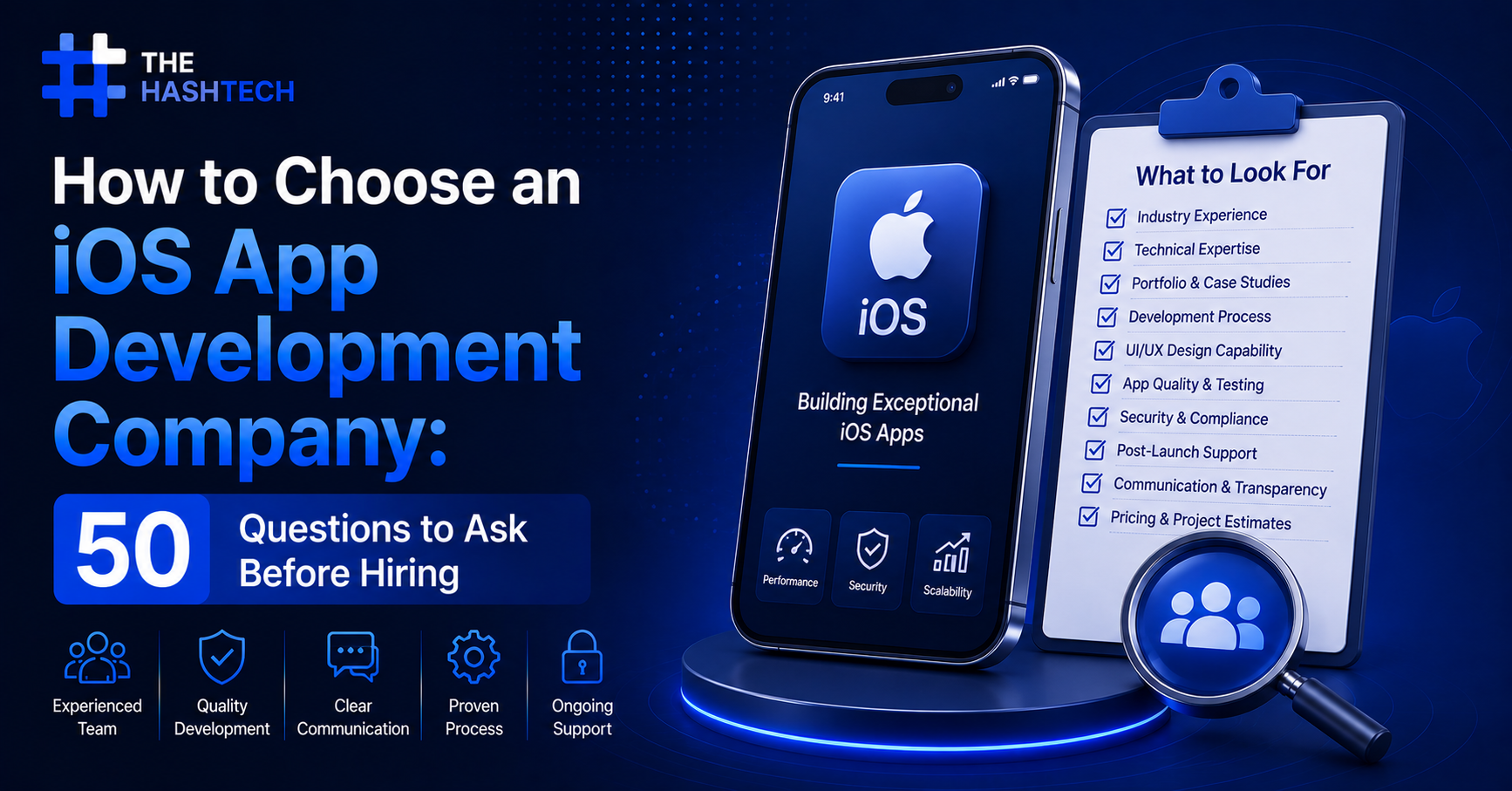 How to Choose an iOS App Development Company: 50 Questions to Ask Before Hiring