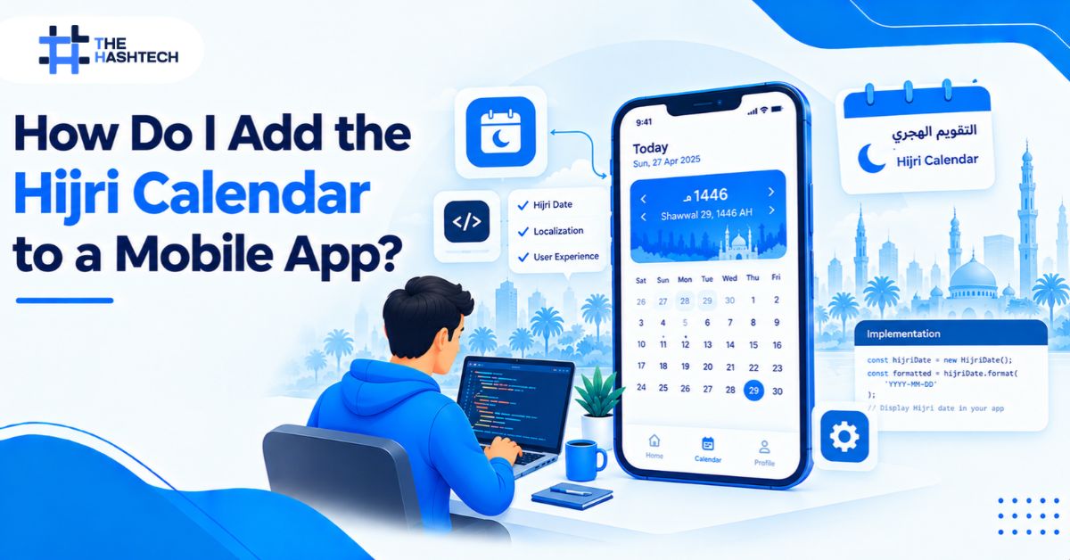 Hijri calendar to a mobile app