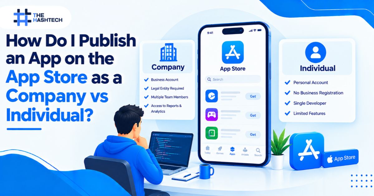 How Do I Publish an App on the App Store as a Company vs Individual?